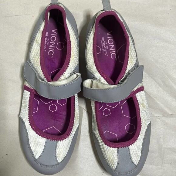 VIONIC AILIE MARY JANE‎ ORTHAHEEL SHOES SIZE 8 - Picture 1 of 4